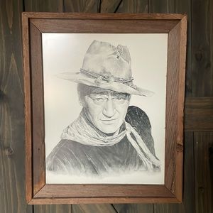The Duke - John Wayne Framed Art
